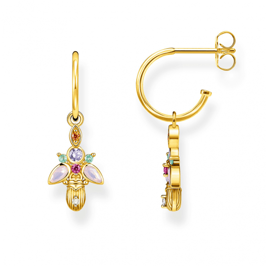 THOMAS SABO náušnice Bug gold CR651-488-7