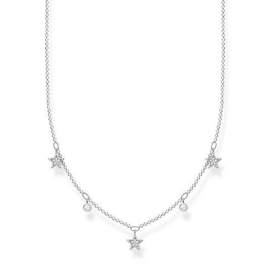 THOMAS SABO náhrdelník Stars silver KE2075-051-14-L45v