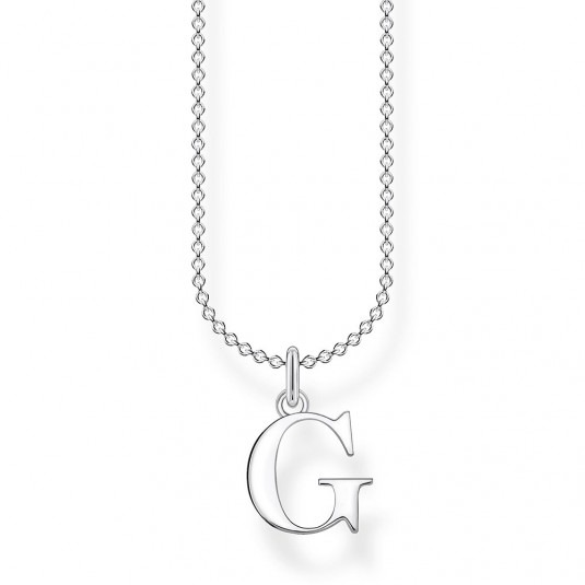 THOMAS SABO náhrdelník Letter G KE2016-001-21-L45v