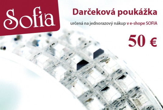 Darčeková poukážka v hodnote 50€ DP50