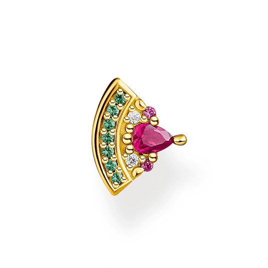 THOMAS SABO kusová náušnica Watermelon gold H2190-488-7