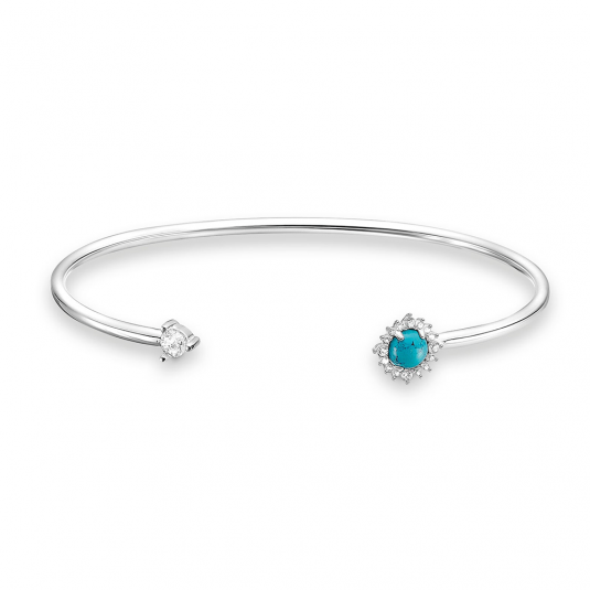 THOMAS SABO náramok Turquoise stone AR107-405-17