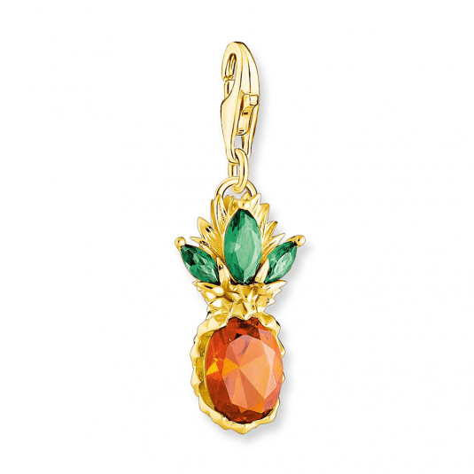 THOMAS SABO prívesok charm Pineapple gold 1879-472-7