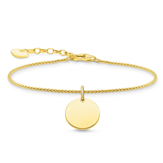 THOMAS SABO náramok Disc gold A1960-413-39