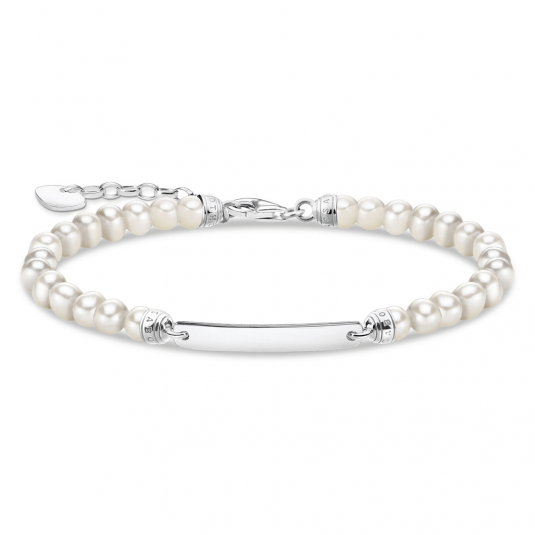 THOMAS SABO náramok Pearls silver A2042-082-14-L19V