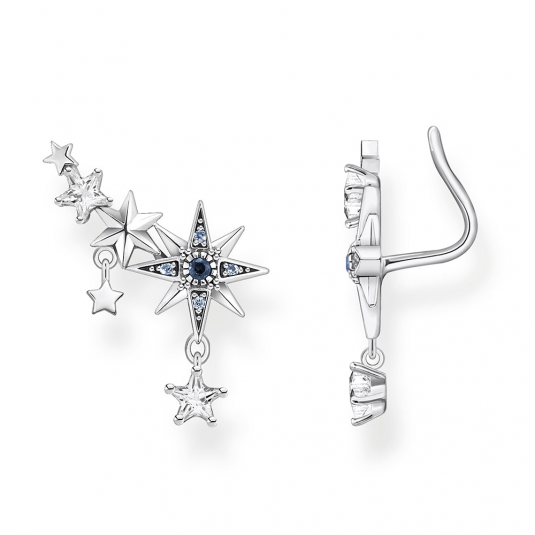 THOMAS SABO náušnice Royalty star silver H2223-945-7