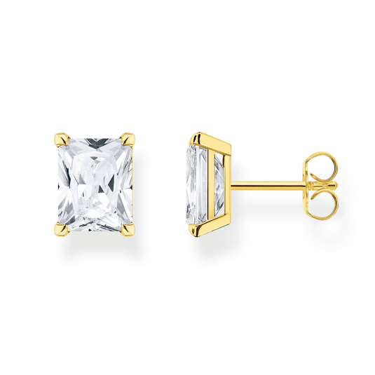 THOMAS SABO náušnice White stone gold H2201-414-14