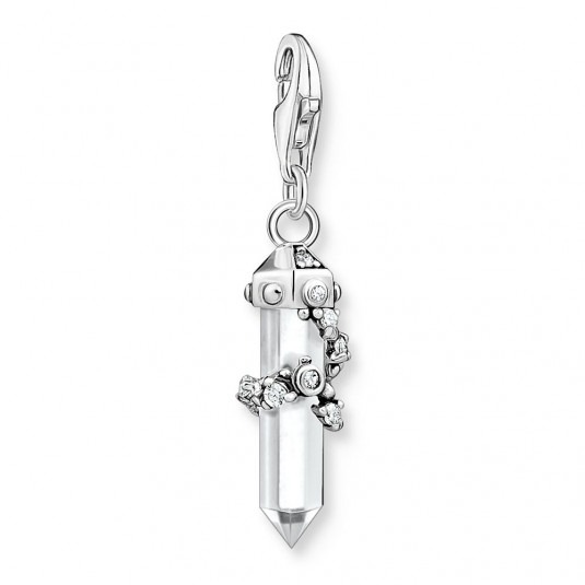 THOMAS SABO prívesok charm Milky quartz silver 1908-690-14