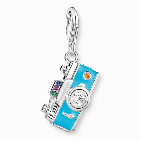 THOMAS SABO prívesok charm Retro camera 1924-340-7
