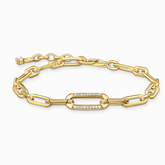 THOMAS SABO náramok Anchor element and zirconia A2032-414-14-L19V