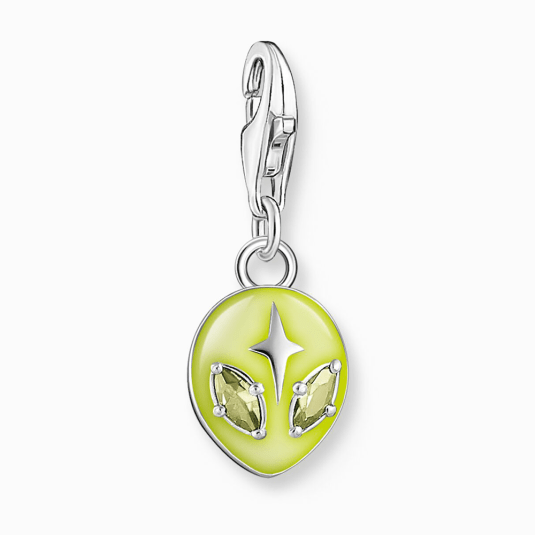 THOMAS SABO prívesok charm Alien 2053-041-4