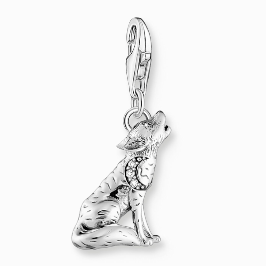 THOMAS SABO prívesok charm Wolf 2054-643-21