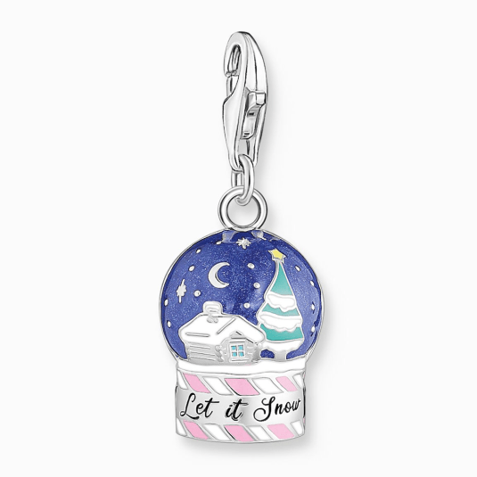 THOMAS SABO prívesok charm Snowball 2063-664-7