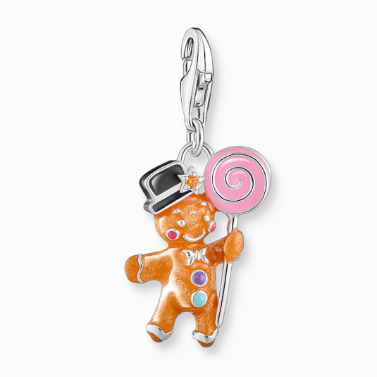 THOMAS SABO prívesok charm Gingerbread man 2064-691-7