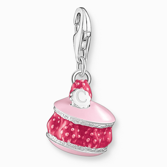 THOMAS SABO prívesok charm Pink raspberry macaron 2080-007-9