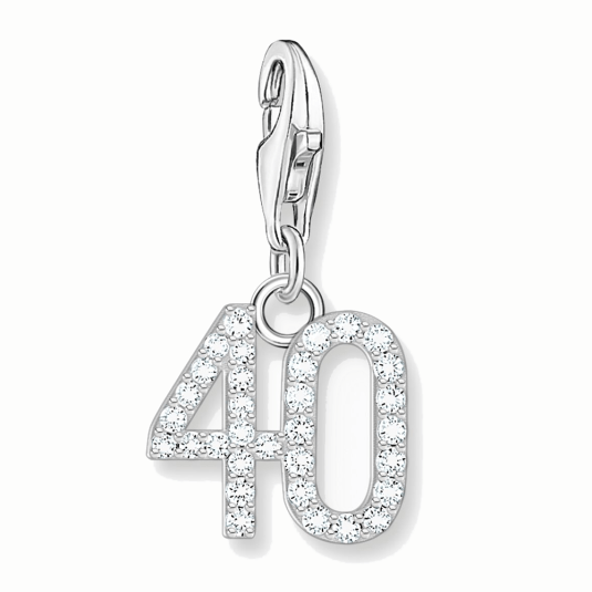 THOMAS SABO prívesok charm Number 40 2137-051-21