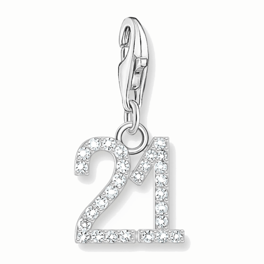 THOMAS SABO prívesok charm Number 21 2135-051-21