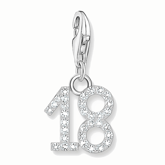 THOMAS SABO prívesok charm Number 18 2134-051-21