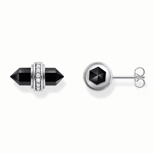 THOMAS SABO náušnice Onyx H2281-641-11