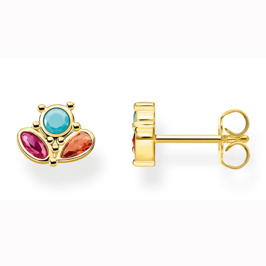 THOMAS SABO náušnice Flower SCH150332