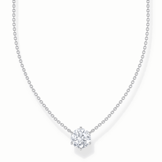 THOMAS SABO náhrdelník White stone KE2210-051-14