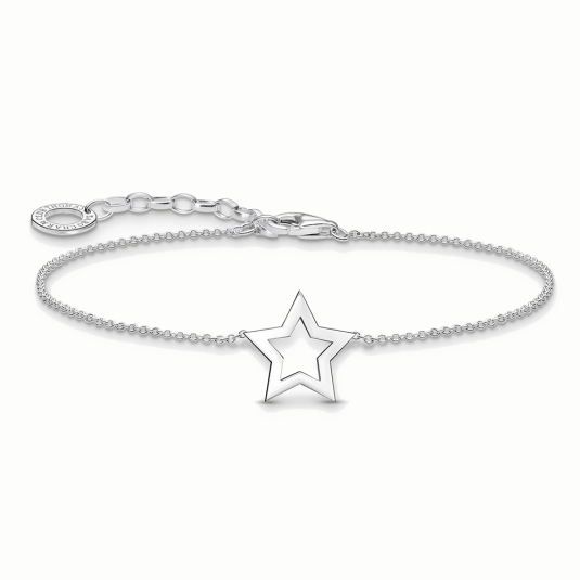 THOMAS SABO náramok Silver star A2162-001-21