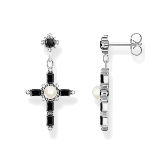 THOMAS SABO náušnice Cross Romance H2312-167-11