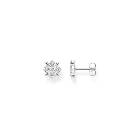 THOMAS SABO náušnice White star SCH150323