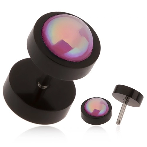 Akrylový fake plug do ucha