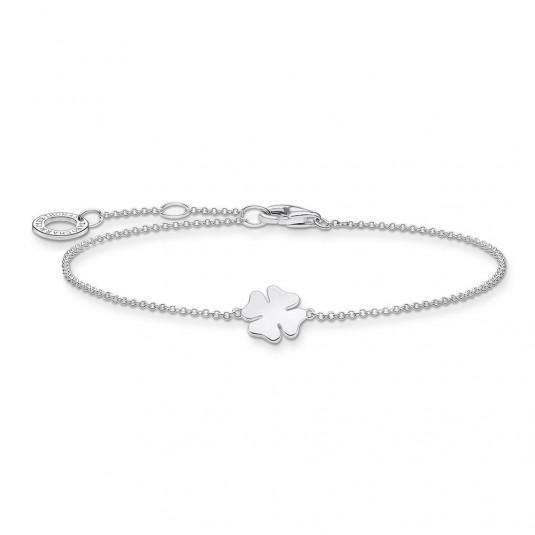 THOMAS SABO strieborný náramok Cloverleaf silver A1990-001-21-L19v