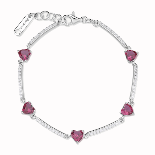 BROSWAY náramok Fancy Passion ruby BWFPR118