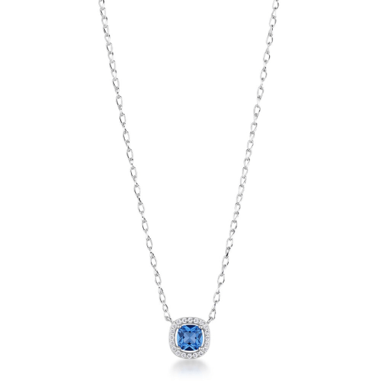 BROSWAY strieborný náhrdelník Fancy Freedom blue BWFFB125