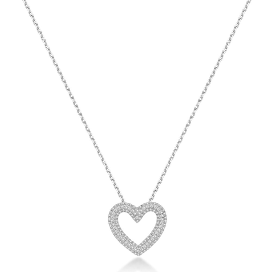 BROSWAY strieborný náhrdelník Fancy Infinite white BWFIW131