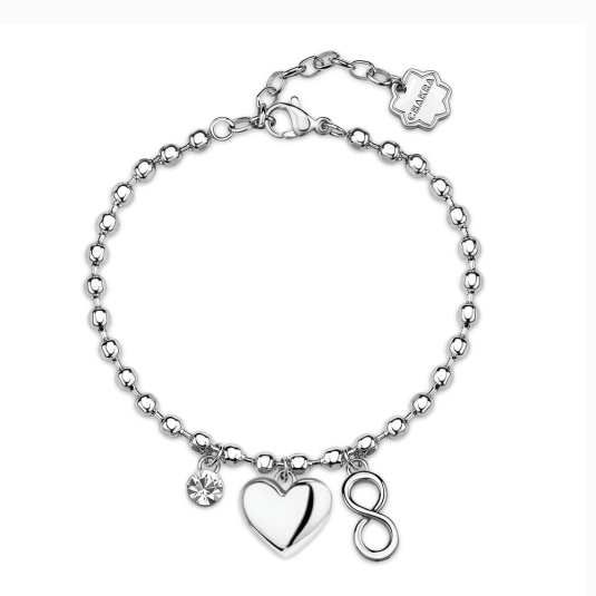 BROSWAY oceľový náramok Chakra Love BWBHKLE05