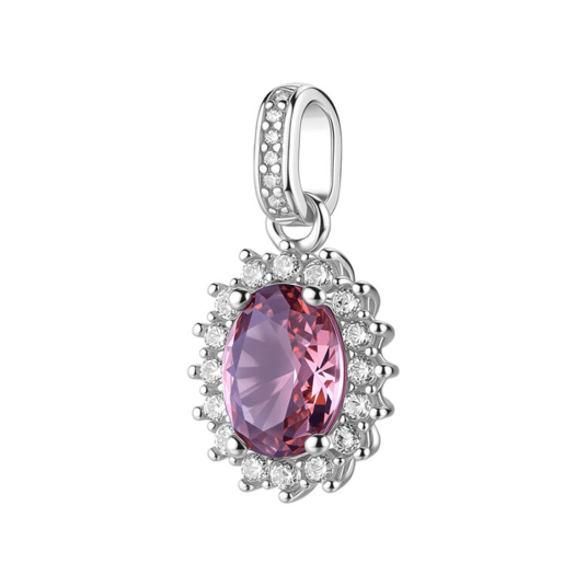 BROSWAY strieborný prívesok Fancy Tender Pink BWFTP01
