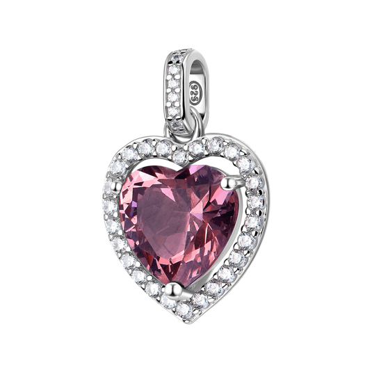 BROSWAY strieborný prívesok Fancy Tender Pink BWFTP22